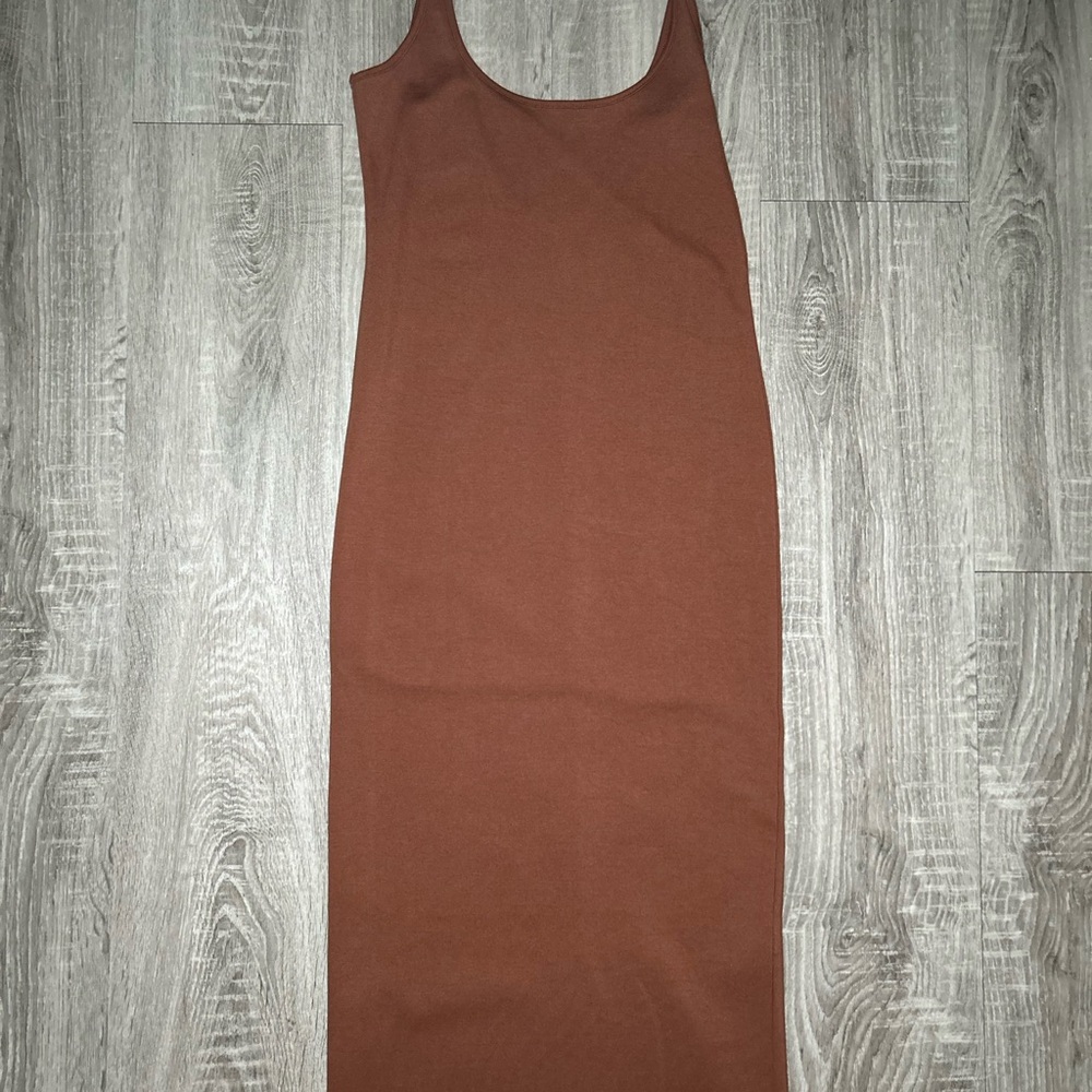 Forever 21 Brown Midi Dress